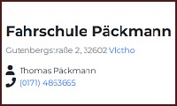 Fahrschule Päckmann Fahrschule Päckmann
